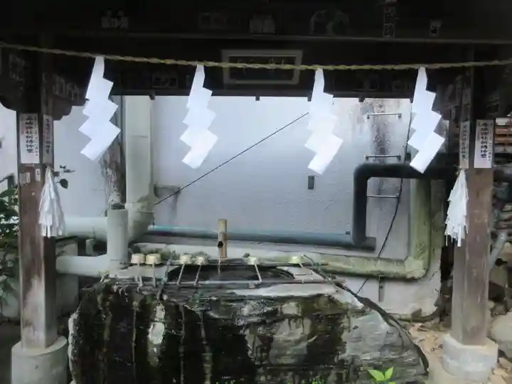 赤城神社の手水舎