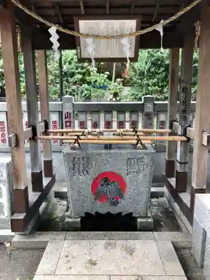 熊野神社の手水舎