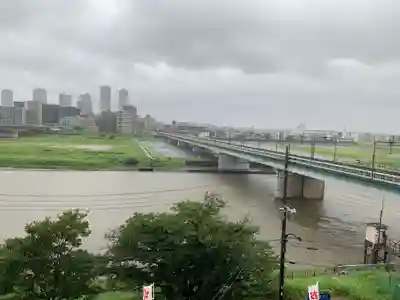多摩川浅間神社の周辺