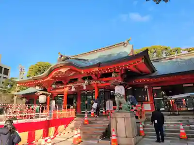 生田神社の本殿・本堂