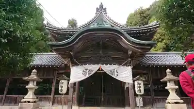 大避神社の本殿・本堂