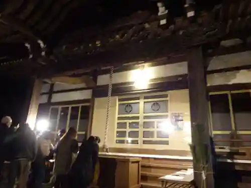 萬蔵寺の初詣