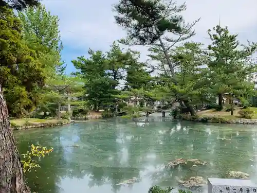 備中国總社の庭園