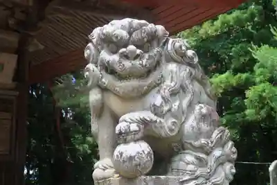 隠津島神社の狛犬