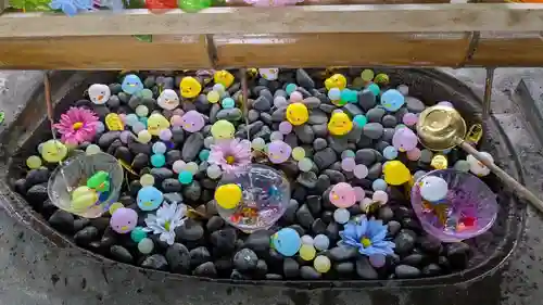 遠別神社の手水舎