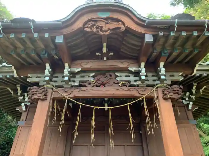 八幡神社の本殿・本堂