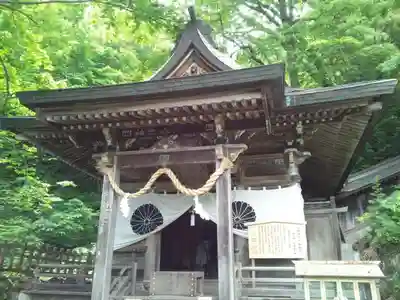 戸隠神社九頭龍社の本殿・本堂
