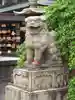開口神社の狛犬