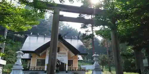 滝上神社の鳥居