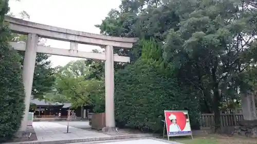 兵庫縣姫路護國神社の鳥居