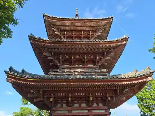 斑鳩寺の塔