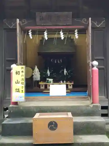 伏木香取神社の本殿