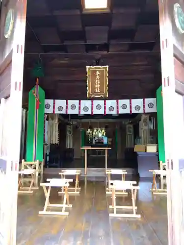 手力雄神社の本殿・本堂