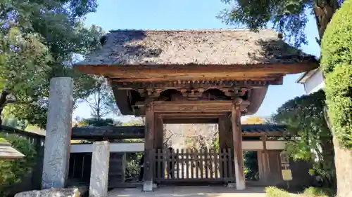 極楽寺（霊鷲山感應院極楽律寺）の山門・神門
