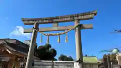 生國魂神社の鳥居