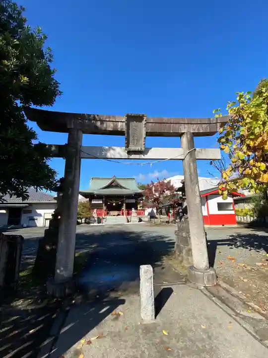 雷電神社の鳥居