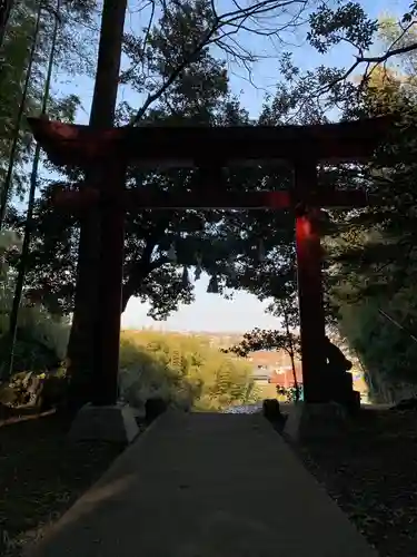 諏訪神社の鳥居