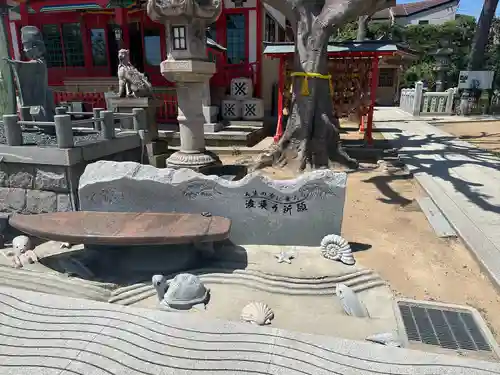 綱敷天満宮の庭園