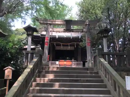 諏方神社の鳥居