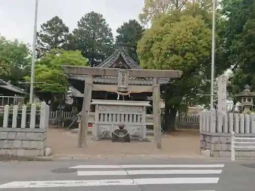 白山神社（上小口）の鳥居