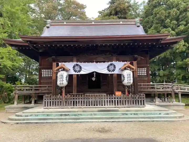 青森縣護國神社の本殿・本堂
