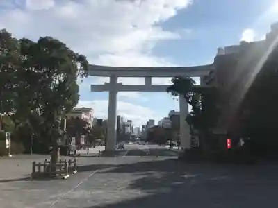 照國神社の鳥居