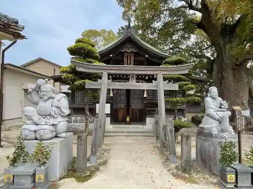 佐賀恵比須神社の鳥居