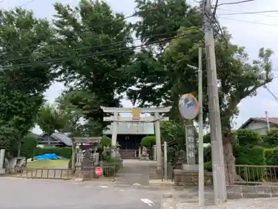 神明神社の鳥居