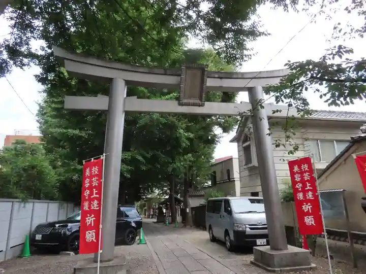 穏田神社(東京都)