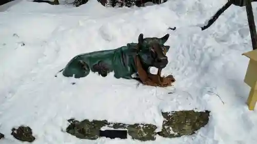 旭川天満宮の狛犬