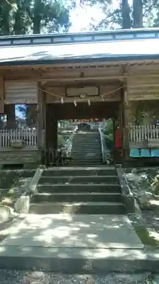 早池峰神社の山門・神門
