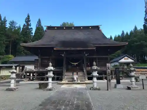 天台寺の本殿