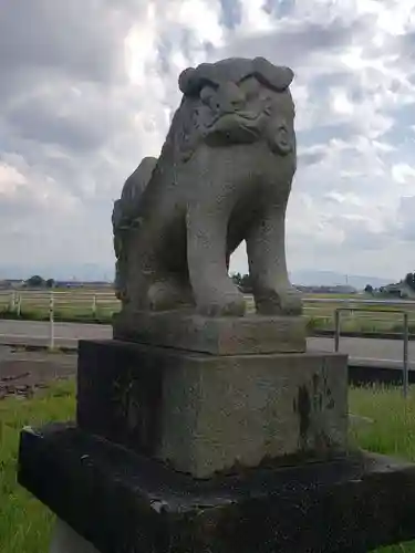 日宮社の狛犬