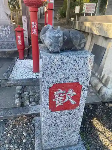 神前神社の狛犬