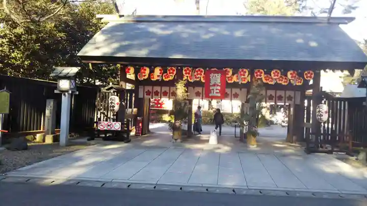 櫻木神社の山門・神門