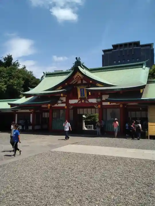 日枝神社の本殿・本堂