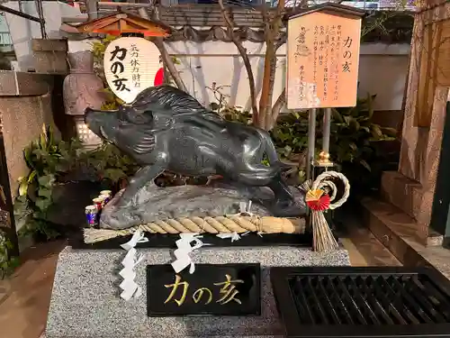 摩利支天 徳大寺の狛犬