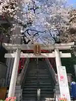 三田春日神社の鳥居