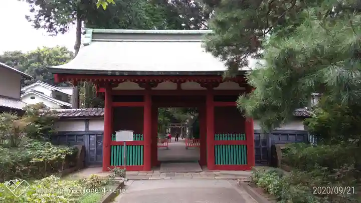 仙波東照宮の山門・神門