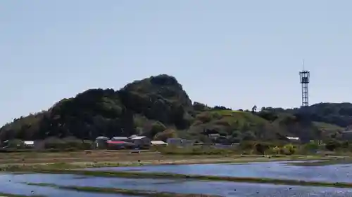 帝釈山女神神社の景色