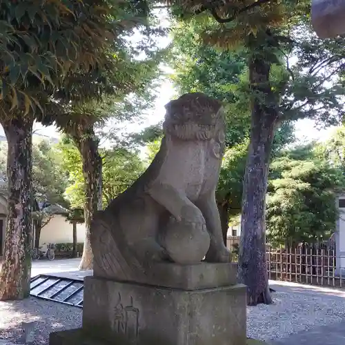 池袋氷川神社の狛犬