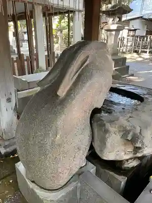調神社の手水舎