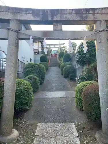 杉山神社の鳥居