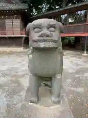 雀神社の狛犬