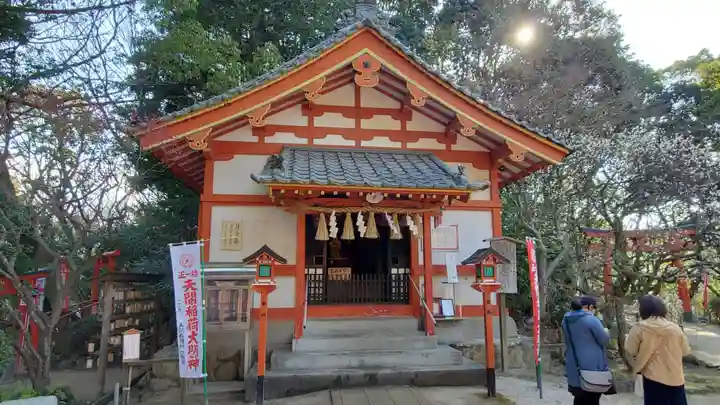 天開稲荷社の本殿・本堂