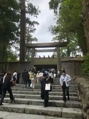 伊勢神宮内宮(皇大神宮)の鳥居