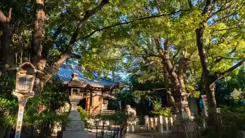 安居神社の庭園