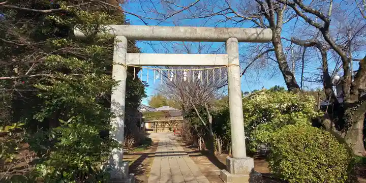 水戸八幡宮の鳥居