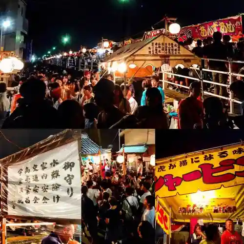 湊水神宮のお祭り