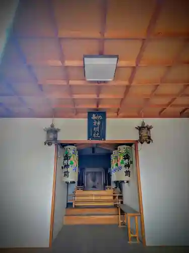 神明社（南奥田町）の本殿・本堂